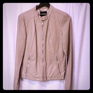 Express Moto minus the leather Jacket. Vegan. Faux